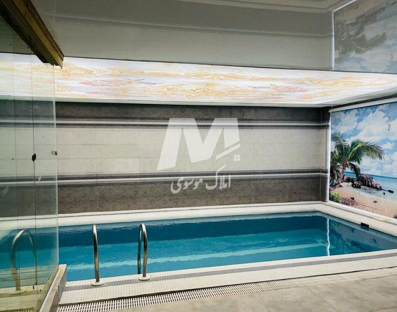 خرید ویلا در نور ۵۰۰ متری با استخر داخلی مبله گنجیاب | ۵۰۰ متر