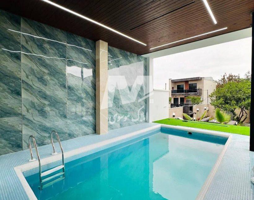 خرید ویلا شمال باغ ۴۰۰ متری داخل شهرک استخر دار | ۴۰۰ متر