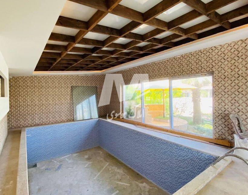 خرید ویلا کاخ استخر داخلی ۴۵۰ متری در حاجی آباد نور | ۴۵۰ متر