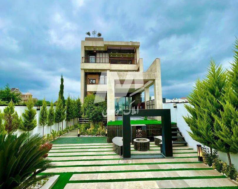 خرید ویلا تریبکلس مدرن 550 متری 4 خوابه ویو جنگلی | 300 متر