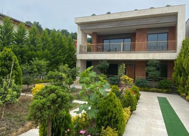 خرید ویلا در نور 550 متری مبله سند عرصه و عیان گنجیاب | 550 متر