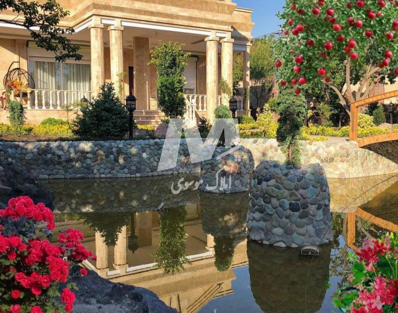 خرید ویلا باغ ۸۰۰ متری متریال روز سعادت آباد چمستان | ۸۰۰ متر