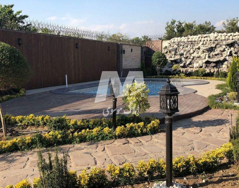 خرید ویلا باغ ۸۰۰ متری متریال روز سعادت آباد چمستان | ۸۰۰ متر