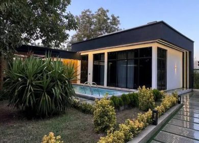 خرید ویلا باغ 500 متری سه خوابه امیرآباد چمستان | ۵۰ متر