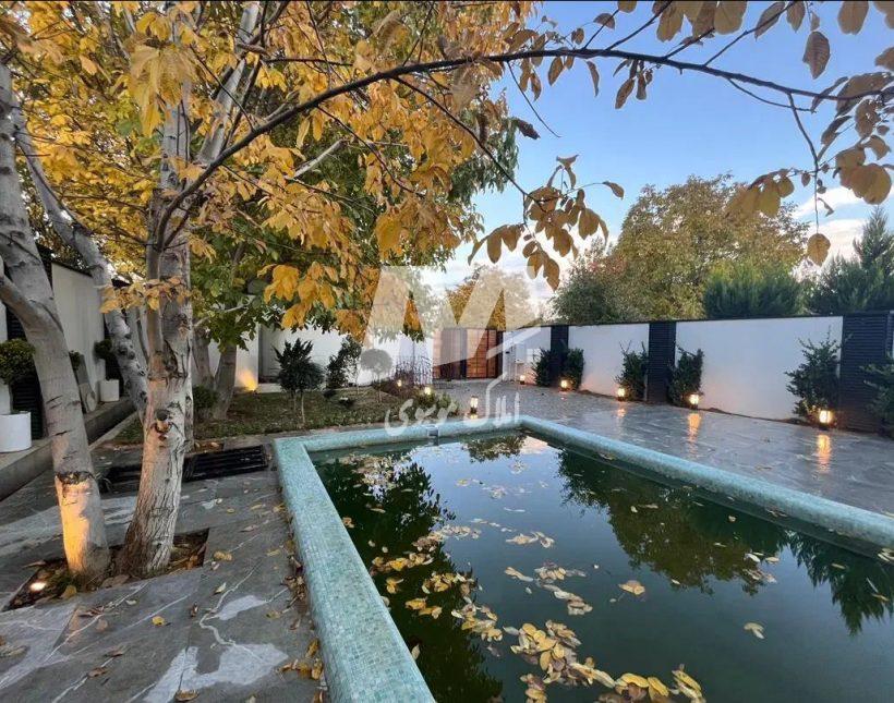 خرید ویلا باغ ۸۰۰ متری استخردار مبله آپادانا چمستان | 800 متر