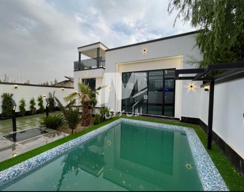 خرید ویلا باغ ۴۰۰ متری سرسبز استخردار رزک چمستان | 400 متر