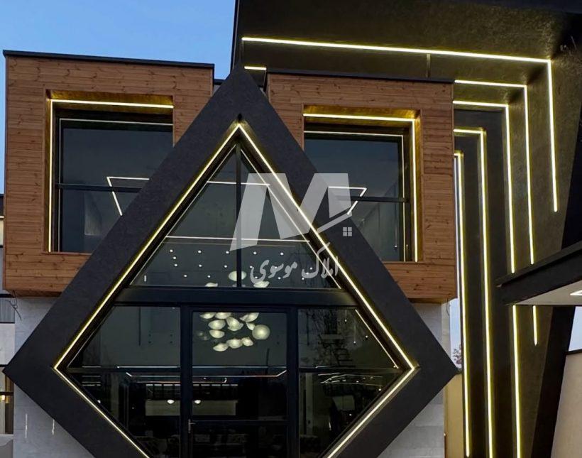 خرید ویلا باغ مثلثی ۸۰۰ متری آهودشت چمستان | ۸۰۰ متر