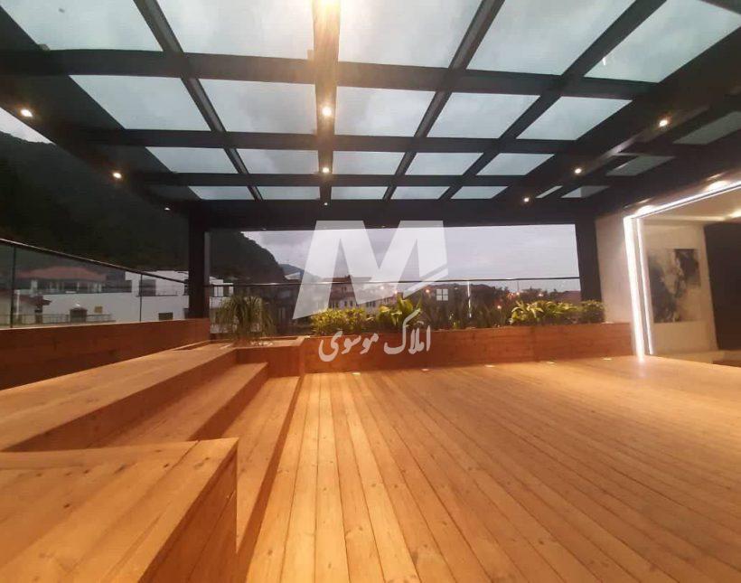 فروش ویلا دوبلکس لاکچری استخردار پلاک 1 جنگل امیر آباد چمستان | 360 متر