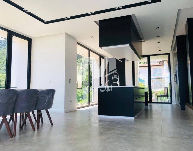 فروش ویلا دوبلکس لاکچری استخردار پلاک 1 جنگل امیر آباد چمستان | 360 متر