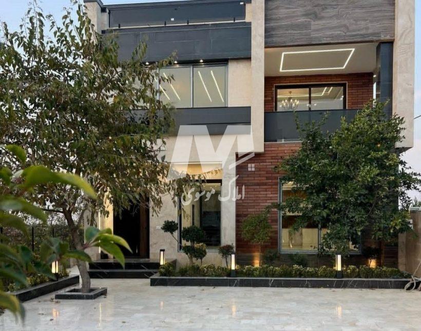 خرید ویلا مدرن شیک استخر داخلی در منطقه سعادت آباد چمستان | ۳۰۰ متر