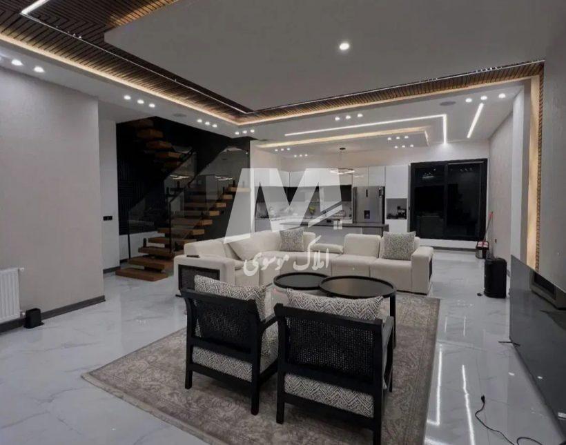 خرید ویلا دوبلکس استخر دار مبله شهرک جنگلی همصفا چمستان | ۳۰۰ متر