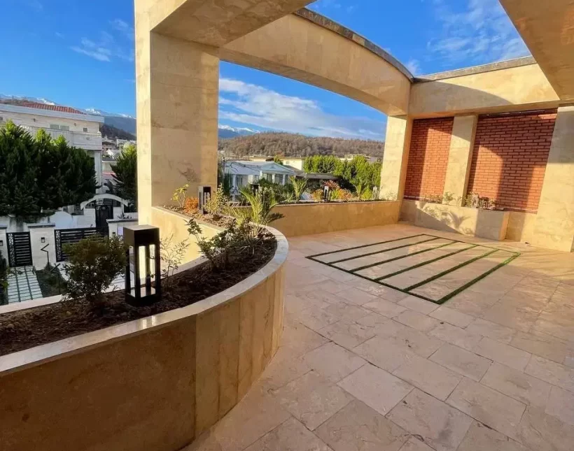 خرید ویلا تریبلکس هوشمند فول امکانات منطقه جنگلی چمستان | 462 متر