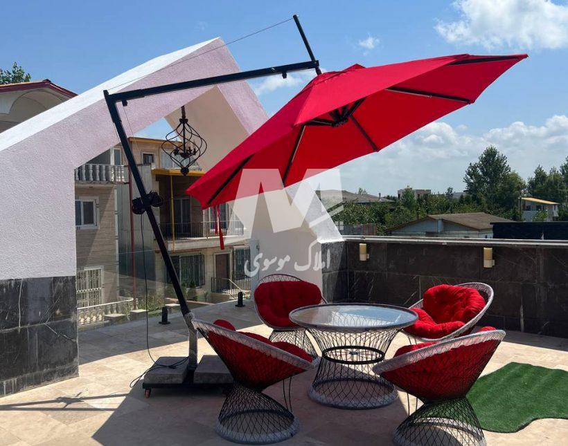 خرید ویلا همکف روف دار جنگلی | 170 متر