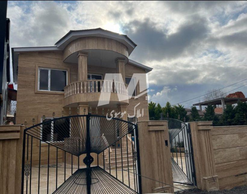 خرید ویلا دوبلکس نما سنگ جاده دریا | 210 متر
