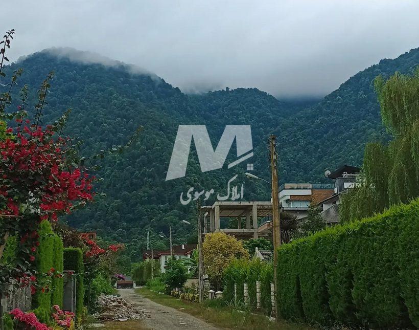 فروش قطعه ۳۰۰ متری چسبیده به جنگل آماده ساخت سند تک برگ | 300 متر