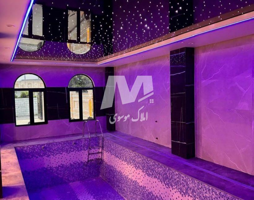 خرید ویلا در امیرآباد ۳۵۰ متری با استخر داخلی هوشمند شهرکی | ۳۵۰ متر