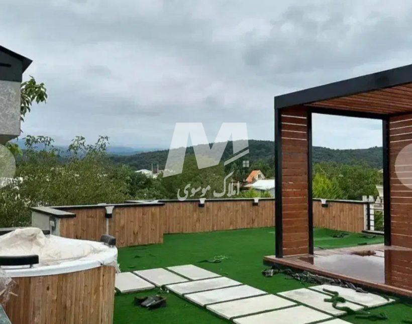 خرید ویلا در نوشهر چلک ۵۰۰ متری با استخر و روف گاردن | ۵۰۰ متر