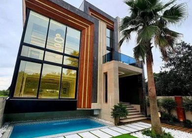 خرید ویلا در نور ۴۰۰ متری گنجیاب با استخر و روف سند دار | ۴۰۰ متر