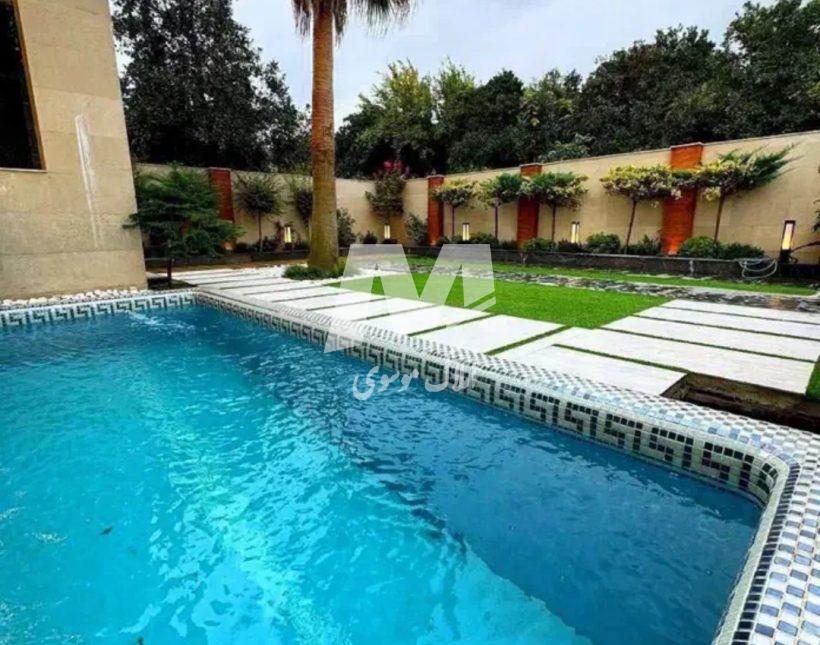 خرید ویلا در نور ۴۰۰ متری گنجیاب با استخر و روف سند دار | ۴۰۰ متر