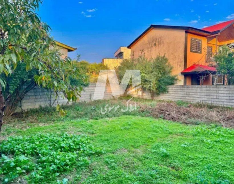 خرید زمین در نوشهر ۳۰۰ متری قابل ساخت با انشعابات | ۳۰۰ متر