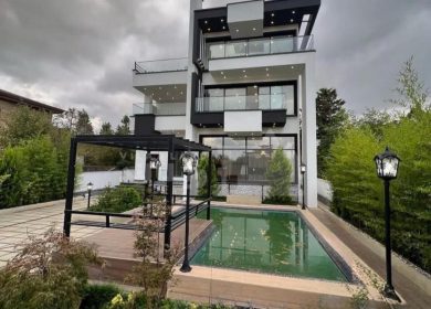 خرید ویلا در نور ۵۰۰ متری با استخر و روف با ویوی جنگل گنج یاب | ۵۰۰ متر