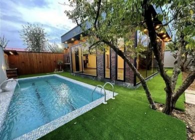 فروش ویلای ۲۵۰ متری استخر دار مدارک کامل چسبیده به جنگل | ۲۵۰ متر