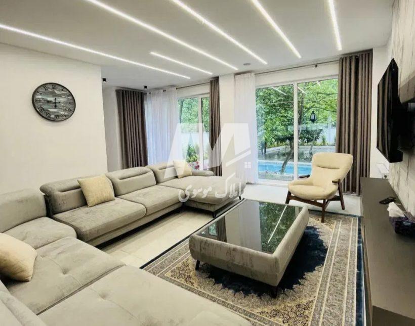 خرید ویلا ۲۲۰ متری سند دار با استخر دار جنگلی نور | ۲۲۰ متر