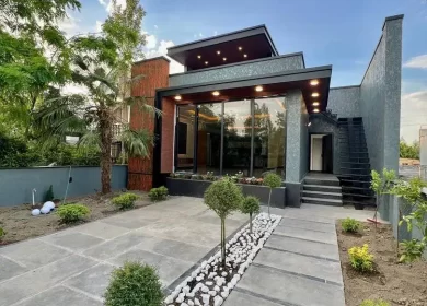 فروش ویلا مدرن سند دار منطقه جنگلی نعمت آباد چمستان | 250 متر