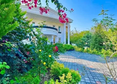 خرید ویلا ۵۰۰ متری نما رومی منطقه سعادت آباد چمستان | 500 متر