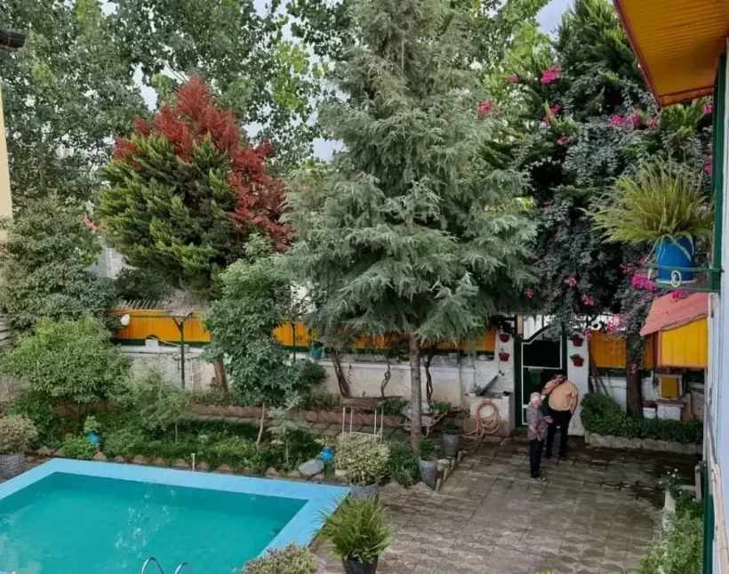 فروش باغ ویلا استخردار مبله منطقه شهری چمستان | 0 متر