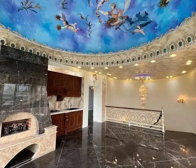 فروش کاخ ویلا فول امکانات منطقه جنگلی سعادت آباد چمستان | 400 متر