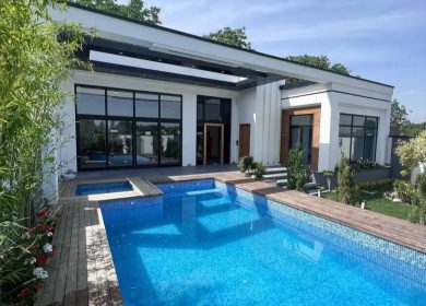 خرید ویلا مدرن ۳۵۰ متری استخردار شهرک برند جنگلی نور | ۳۵۰ متر