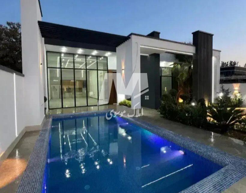 فروش ویژه ویلا فلت استخردار ۲۵۰ متری سند تک برگ شهرکی | ۲۵۰ متر