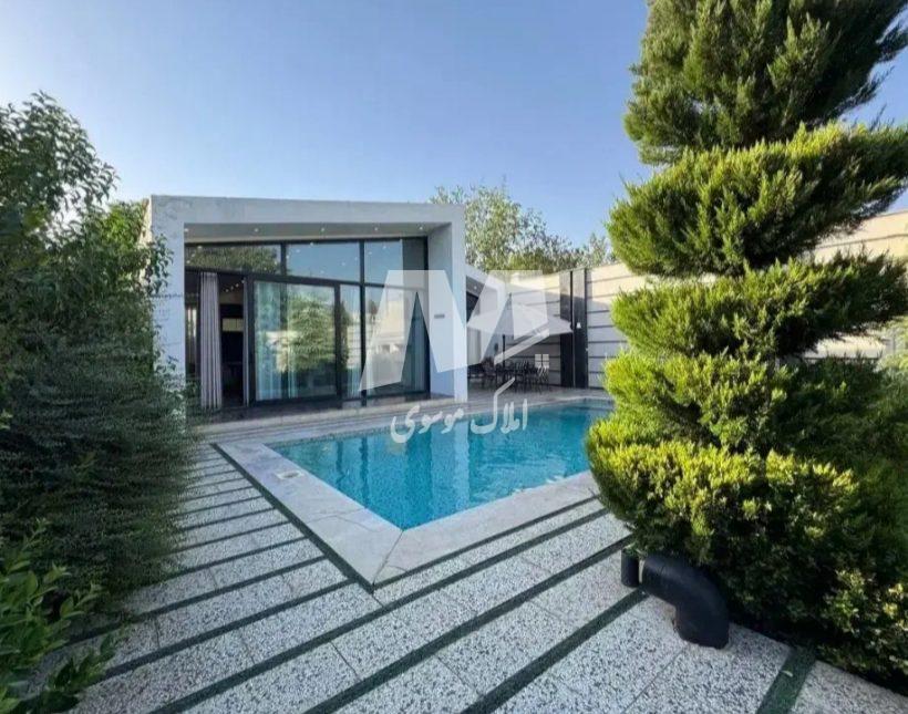فروش ویژه و اقساطی ویلا مدرن استخردار فول فرنیش شهرکی | ۲۶۰ متر