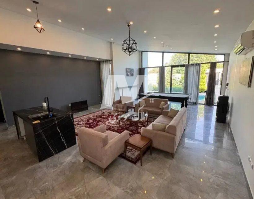 فروش ویژه و اقساطی ویلا مدرن استخردار فول فرنیش شهرکی | ۲۶۰ متر