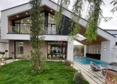 خرید ویلا استخر دار ۳۰۰ متری مبله شهرکی نعمت آباد چمستان | ۳۰۰ متر