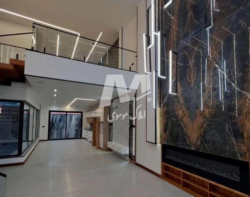 خرید ویلا مدرن هوشمند استخر داخلی منطقه برند آپادانا چمستان | ۳۰۰ متر