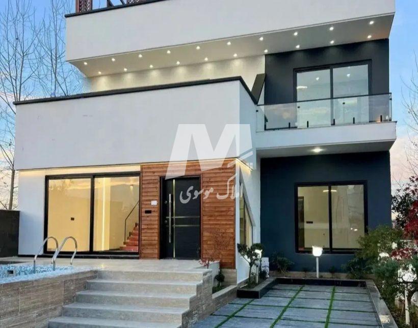 خرید ویلا دوبلکس مدرن ۳۰۰ متری استخردار منطقه امیرآباد چمستان | ۲۵۰ متر