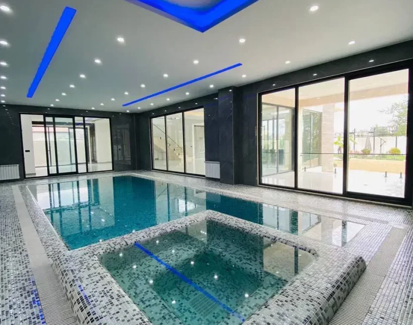 فروش ویلا باغ مدرن فول هوشمند منطقه نعمت آباد چمستان | 800 متر