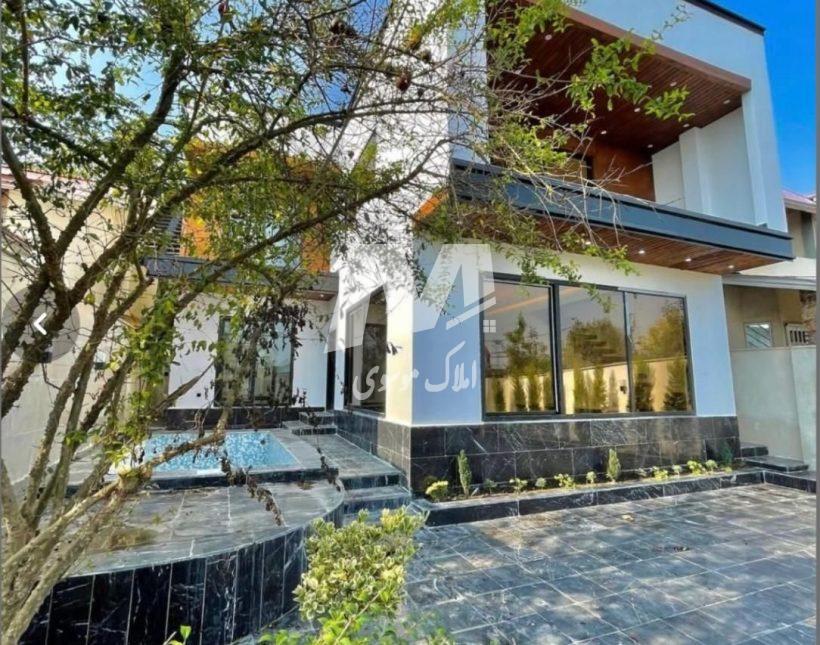 خرید ویلا مدرن استخر دار با سند عرصه و عیان منطقه نور | 300 متر