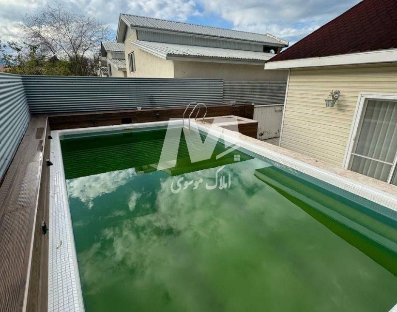 خرید ویلا باغ نما انگلیسی مبله منطقه جنگلی نور | 540 متر