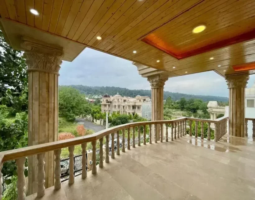 فروش کاخ ویلا ۶۰۰ متری فول امکانات منطقه سعادت آباد چمستان | 600 متر