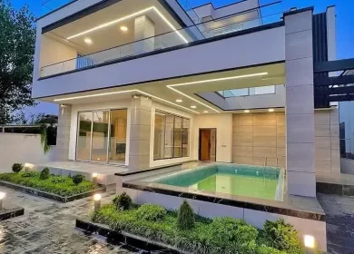 خرید ویلا تمام هوشمند خاص منطقه برند سعادت آباد چمستان | 340 متر