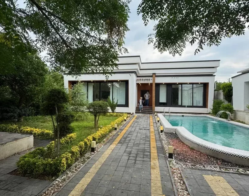 خرید ویلا باغ استخر دار با سند تک برگ منطقه سلیاکتی نور | 700 متر