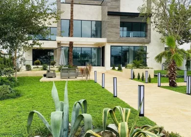 فروش ویلا باغ مدرن فول هوشمند منطقه نعمت آباد چمستان | 800 متر