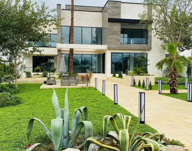 فروش ویلا باغ مدرن فول هوشمند منطقه نعمت آباد چمستان | 800 متر