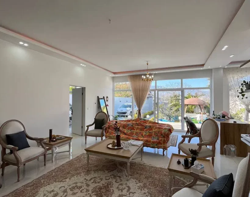 فروش ویلا باغ ۵۳۰ متری مشجر استخر دار منطقه توریستی الیمالات نور | 500 متر