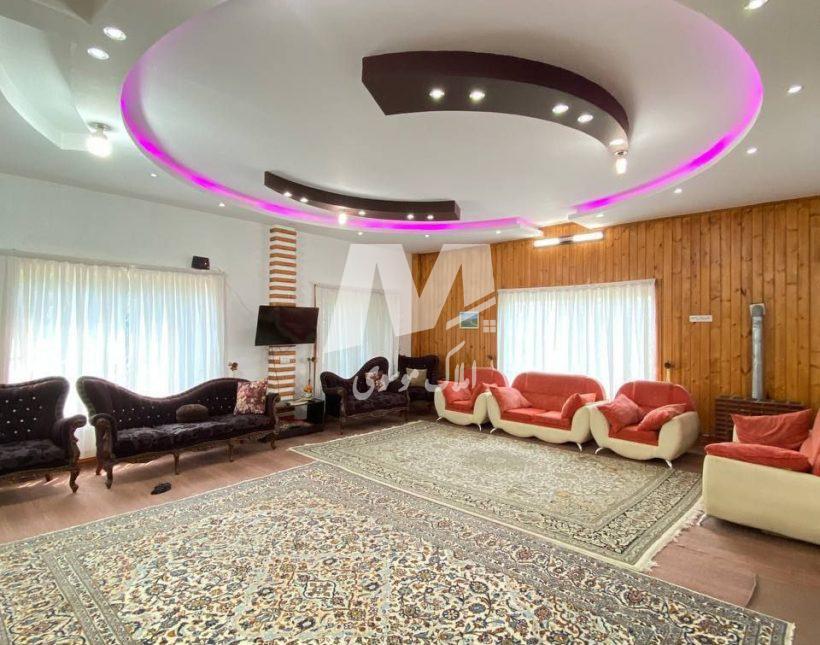 فروش باغ ویلا 340 متری سند دار چمستان مبله کامل | 340 متر