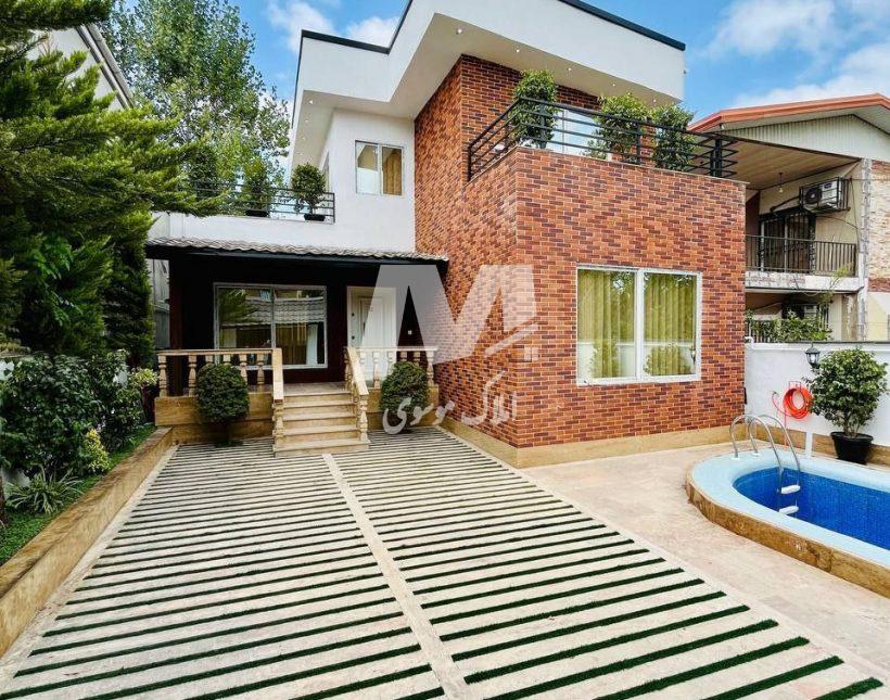 فروش ویلا باغ استخردار مدرن مدارک کامل آهودشت چمستان | 240 متر