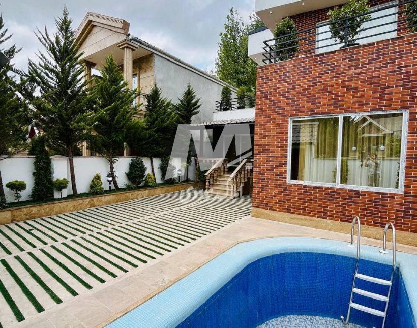 فروش ویلا باغ استخردار مدرن مدارک کامل آهودشت چمستان | 240 متر